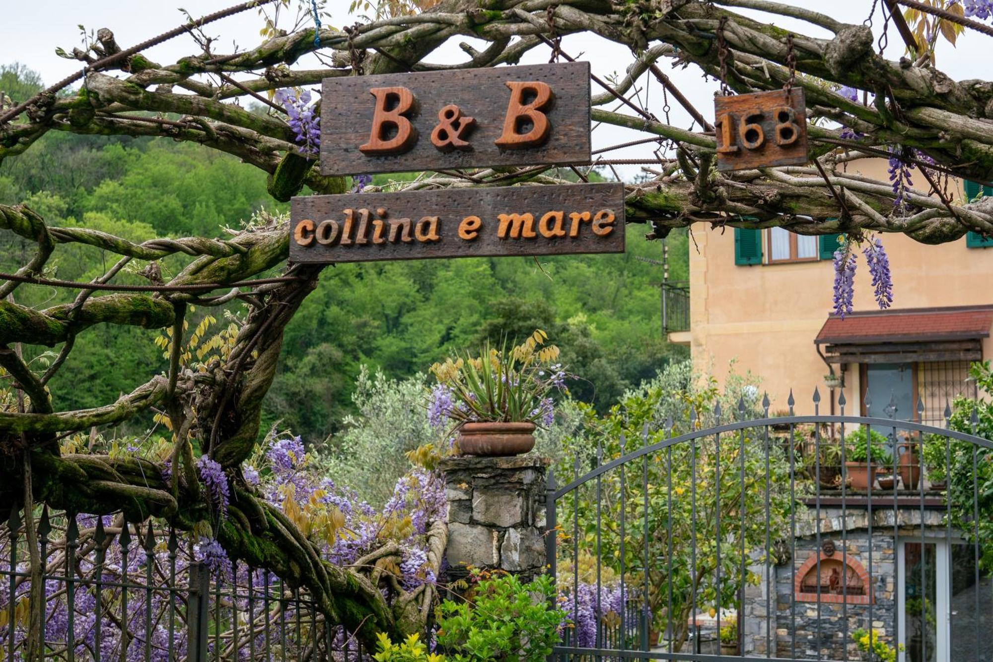 B&B Collina E Mare Camogli Bagian luar foto